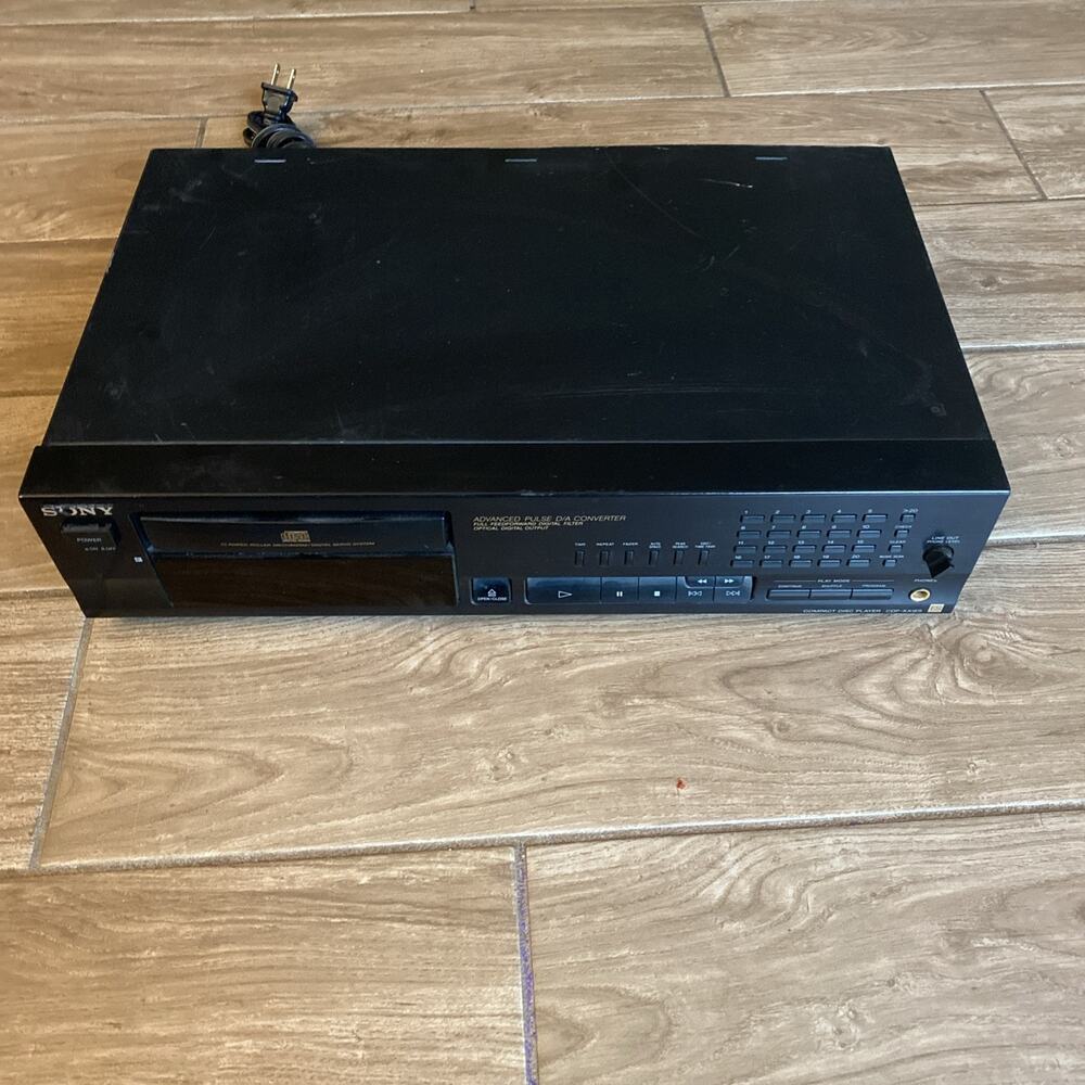 Vintage Sony Compact Disc CD Player CDP-XA1ES Parts Not Working - Disc Error